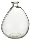 Recycled Glass Vase – Clear (Small)