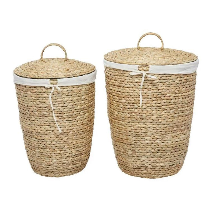 Seagrass Basket with Lid and Liner