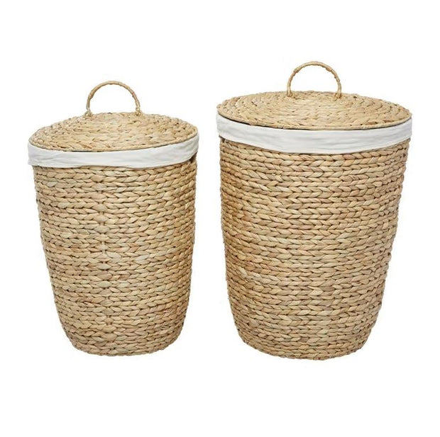 Seagrass Basket with Lid and Liner
