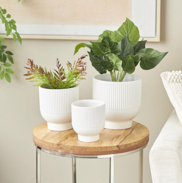 Ceramic Planter wTapered Base L