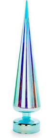 L.E.D Teal Glass Tree Light – 16