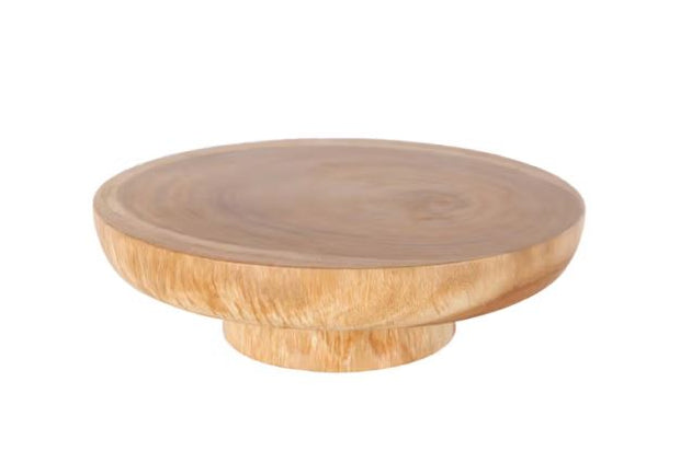 Teak Bowl/Stand