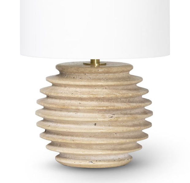 Thea Travertine Mini Lamp