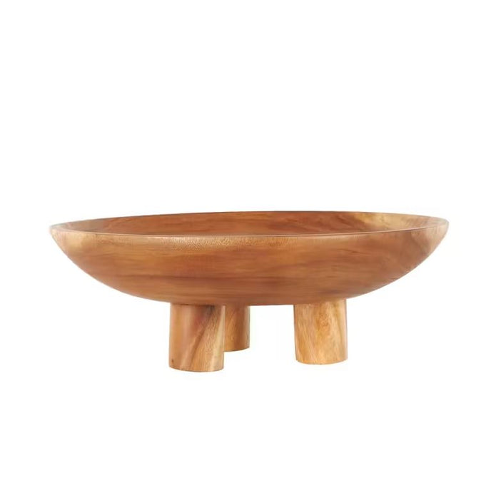 Teak Bowl with Legs
