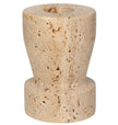 Petra Travertine Candle Holder 3