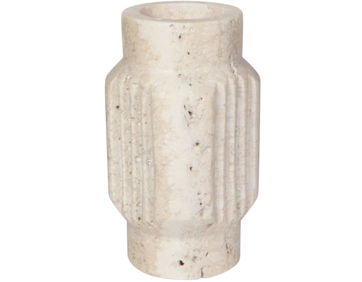 Altis Travertine Candle Holder 5