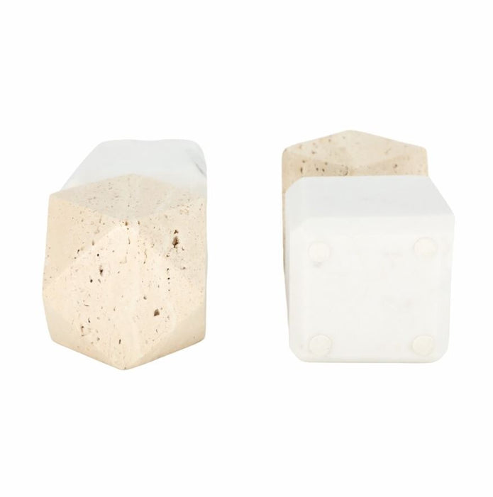 Marble & Travertine Bookends