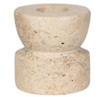 Petra Travertine Candle Holder 2