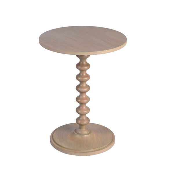 Contemporary Turned Side Table