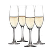 Salute Champagne Flute Glasses – Set of 4