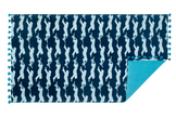 Leaping Leopard Beach Towel