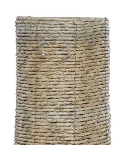 Faux Seagrass Vase