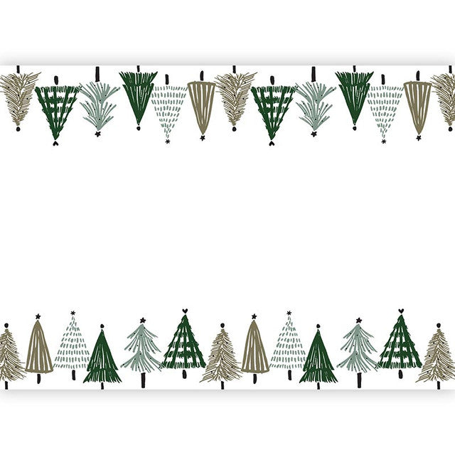 Paper Table Runner – Trees