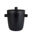 Black Wood Ice Bucket