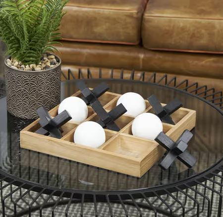 Wooden Tic Tac Toe