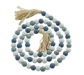 Blue Mango Wood Beaded Garland
