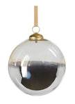 Ombre Luster Ornament – Silver MED