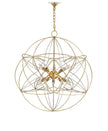 Zenda Gold Orb Chandelier