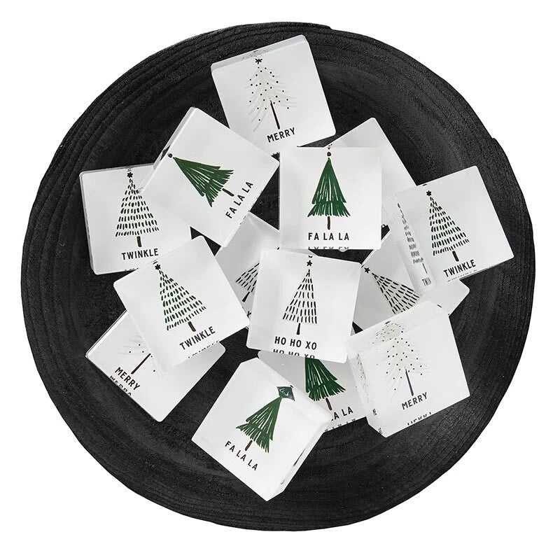 Holiday Lucite Block – Assorted